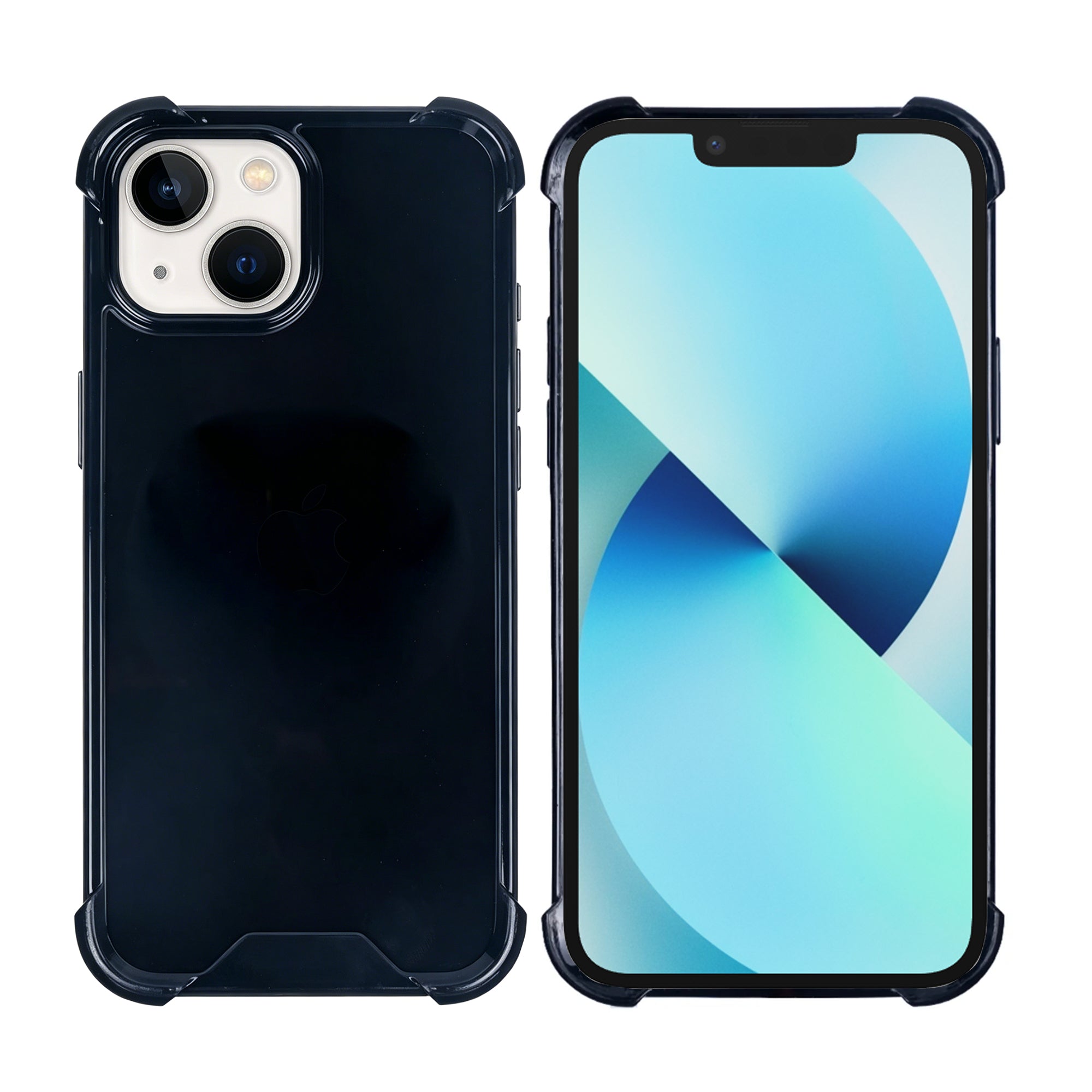 Rixus Anti-Burst Case For Apple iPhone 13 Black
