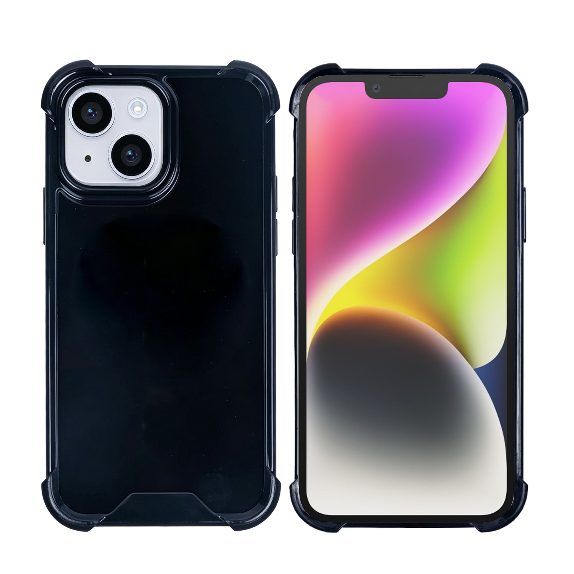 Rixus Anti-Burst Case For Apple iPhone 14 Plus Black