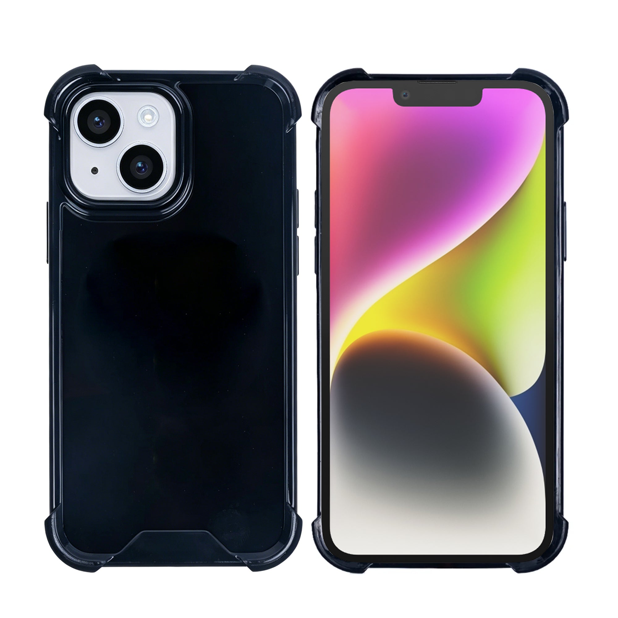 Rixus Anti-Burst Case For Apple iPhone 14 Plus Black