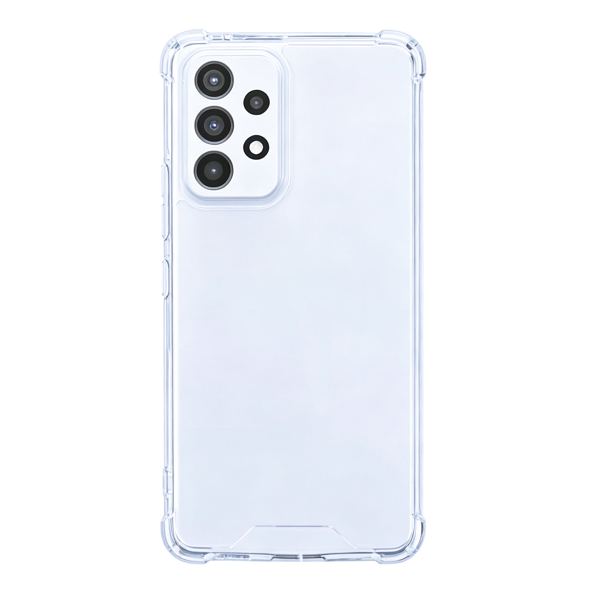 Rixus Anti-Burst Case For Samsung Galaxy A52 4G, A52 5G Transparent