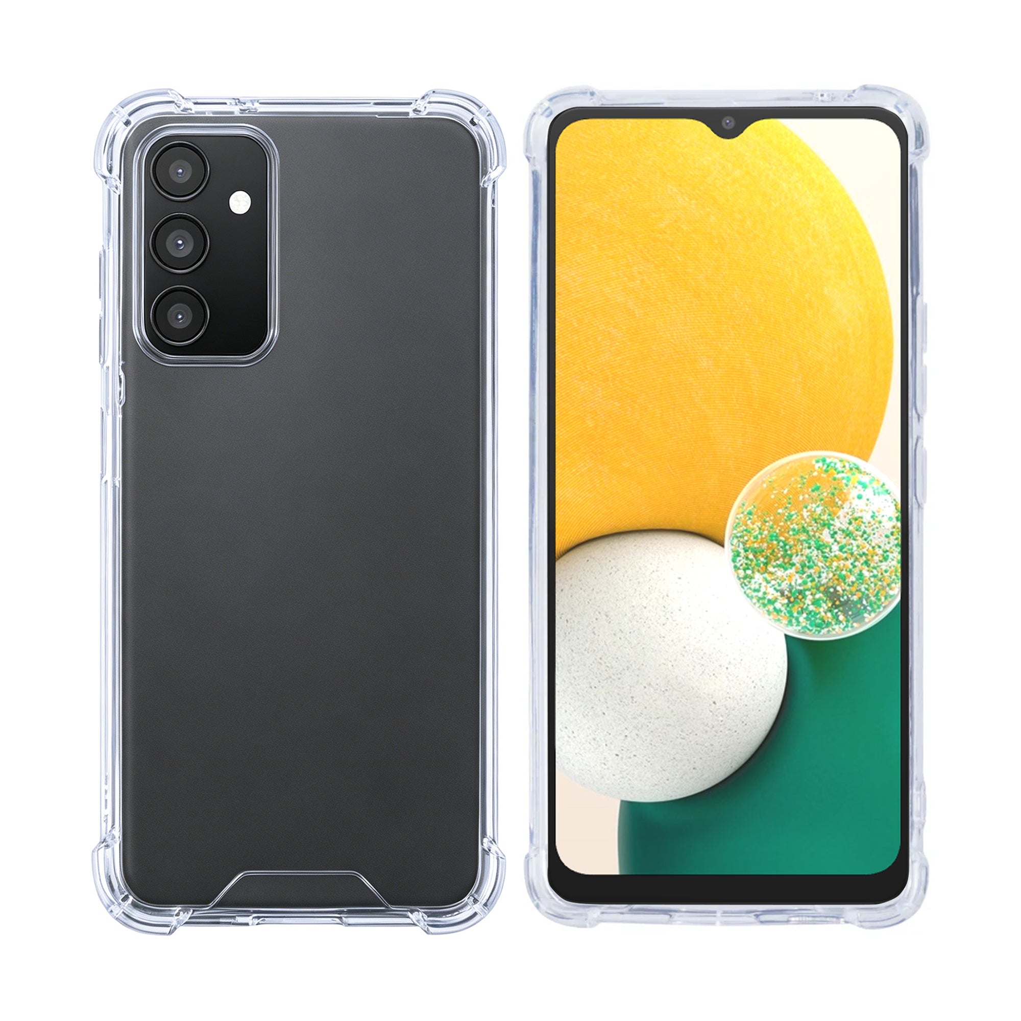 Rixus Anti-Burst Case For Samsung Galaxy A13 5G Transparent