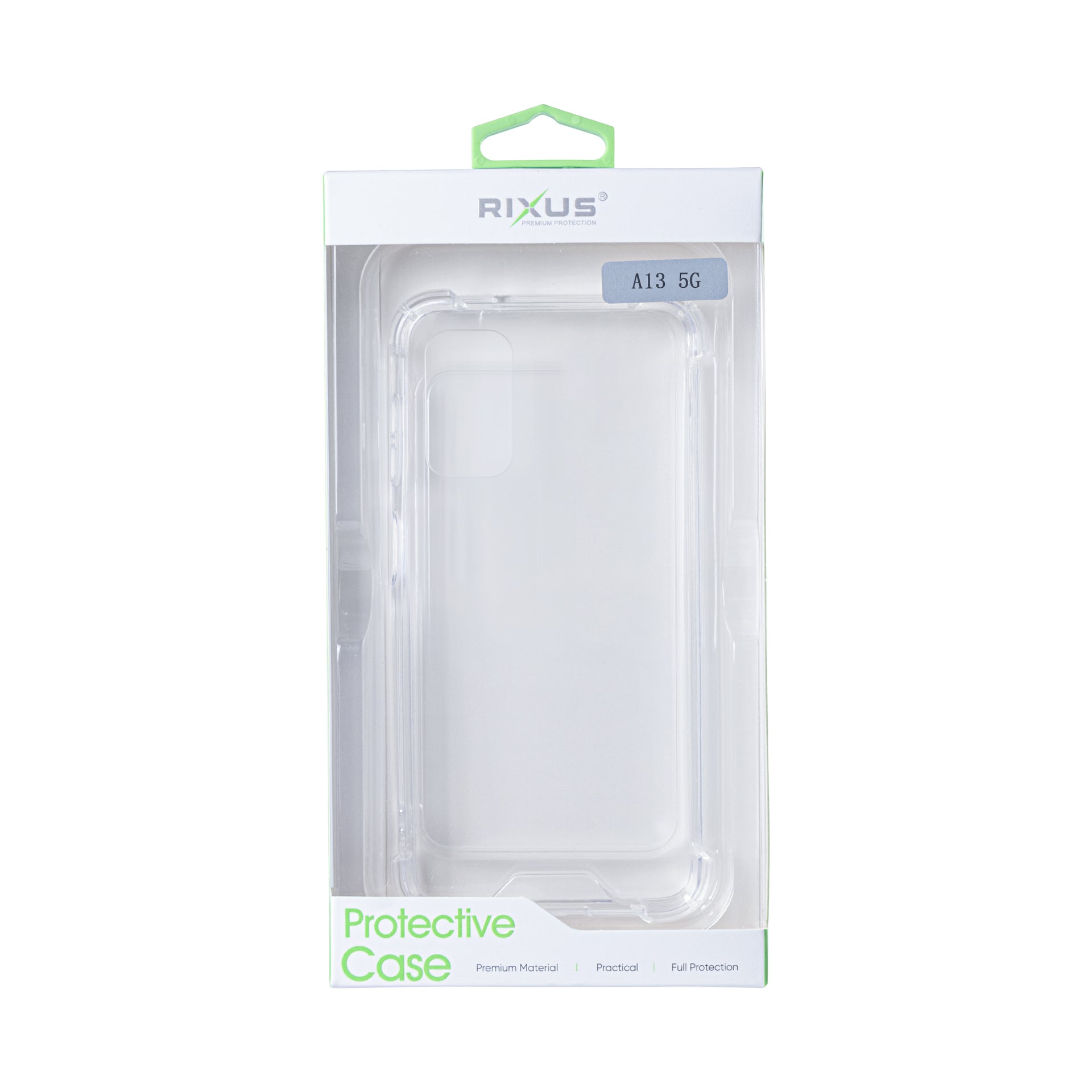 Rixus Anti-Burst Case For Samsung Galaxy A13 5G Transparent