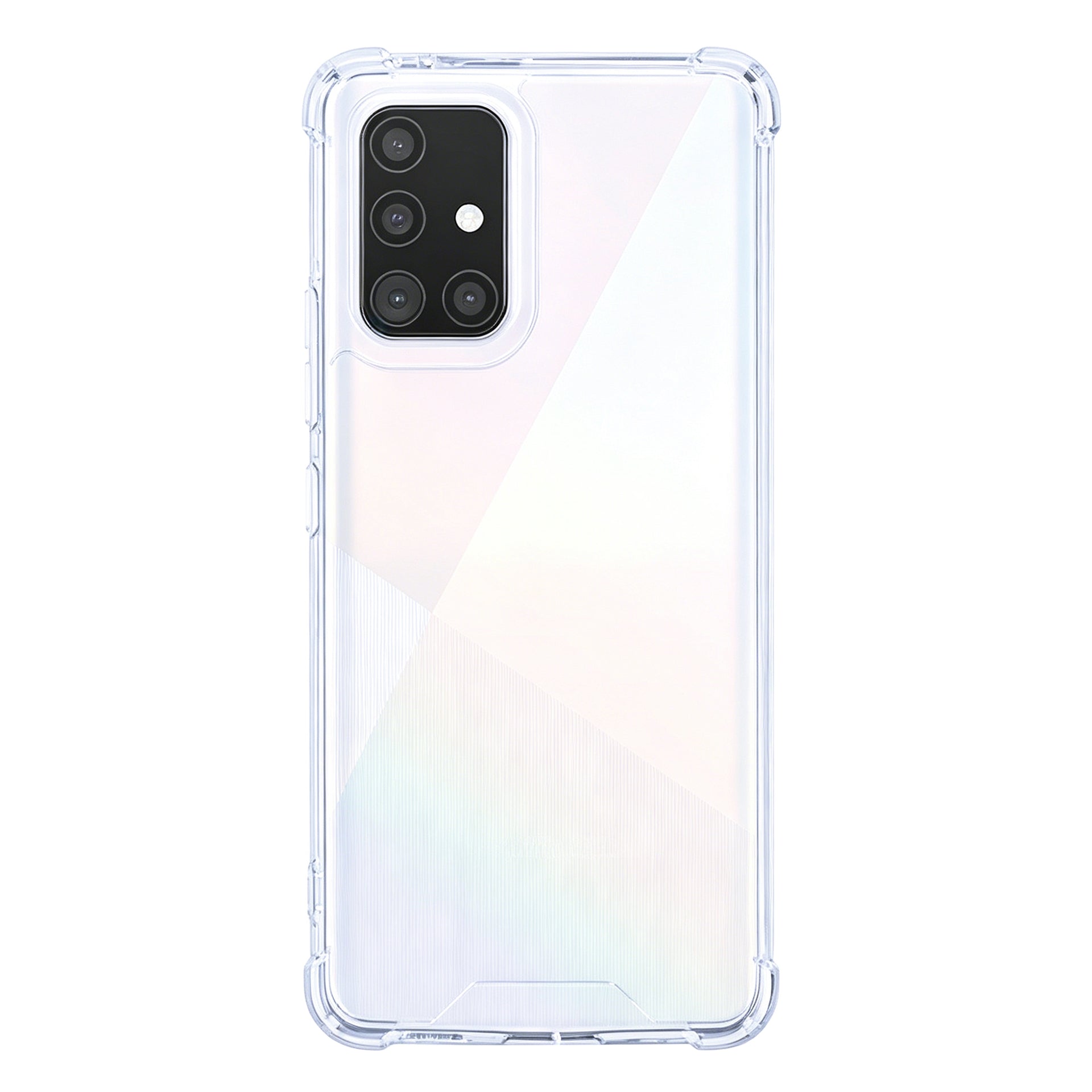 Rixus Anti-Burst Case For Samsung Galaxy A51 Transparent