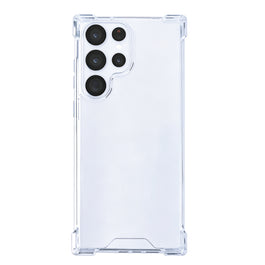 Rixus Anti-Burst Case For Samsung Galaxy S22 Ultra 5G Transparent