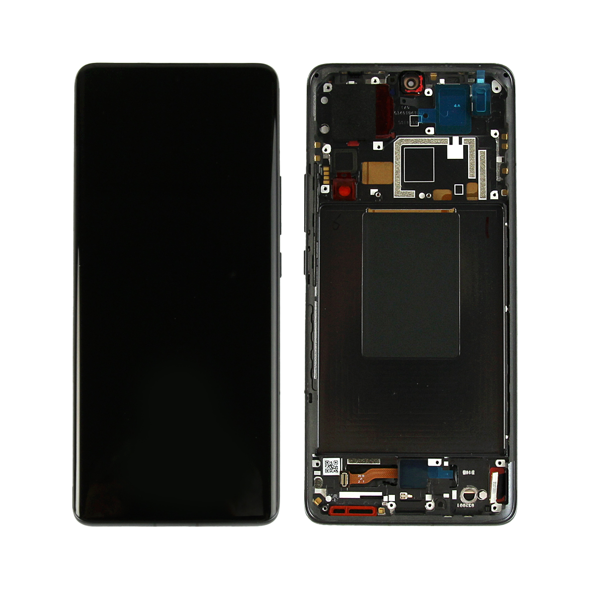 Xiaomi 12 Pro Display And Digitizer With Frame Grey Service Pack