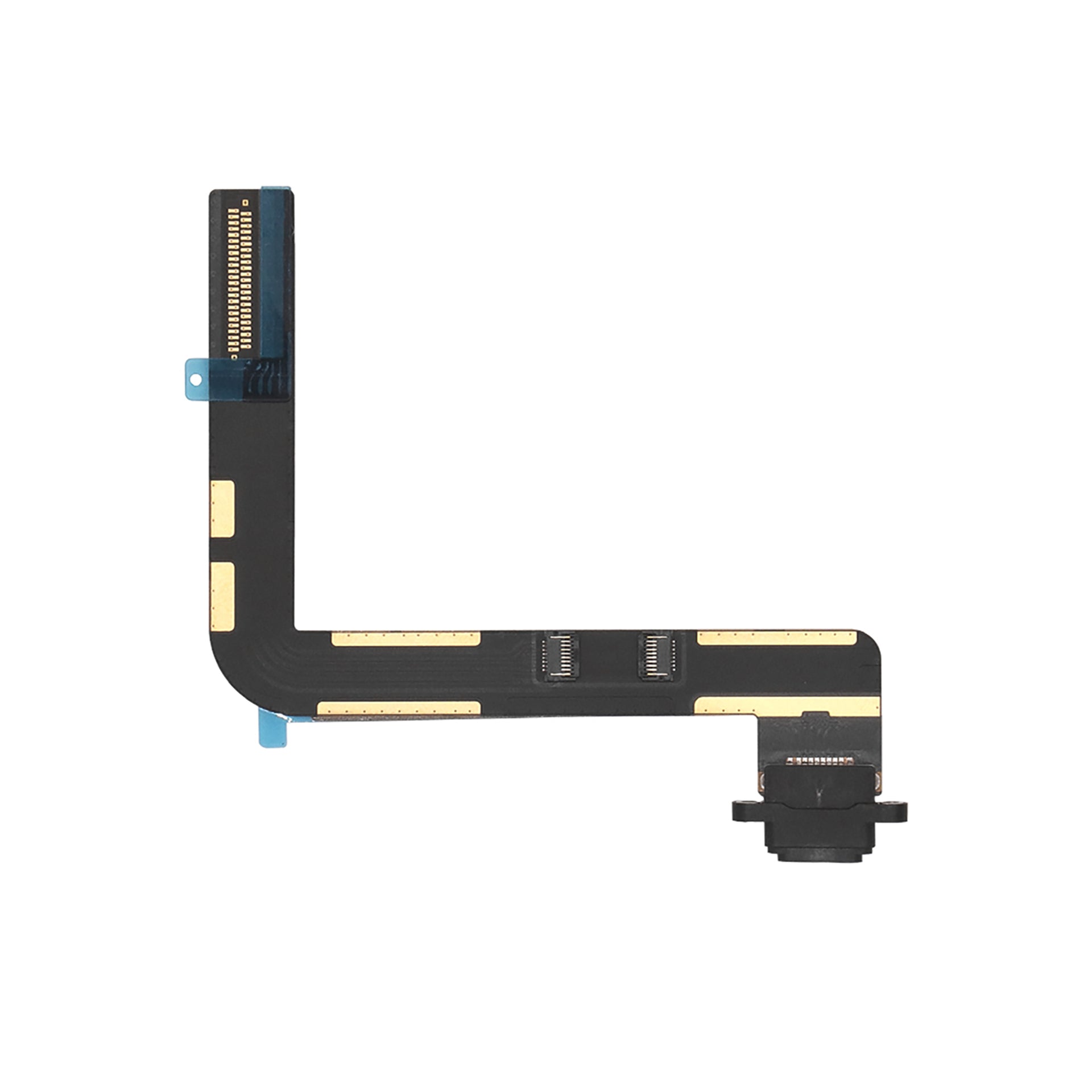 For Apple iPad 10.2 inch (2019, 2020, 2021) System Charging Flex Black Pulled