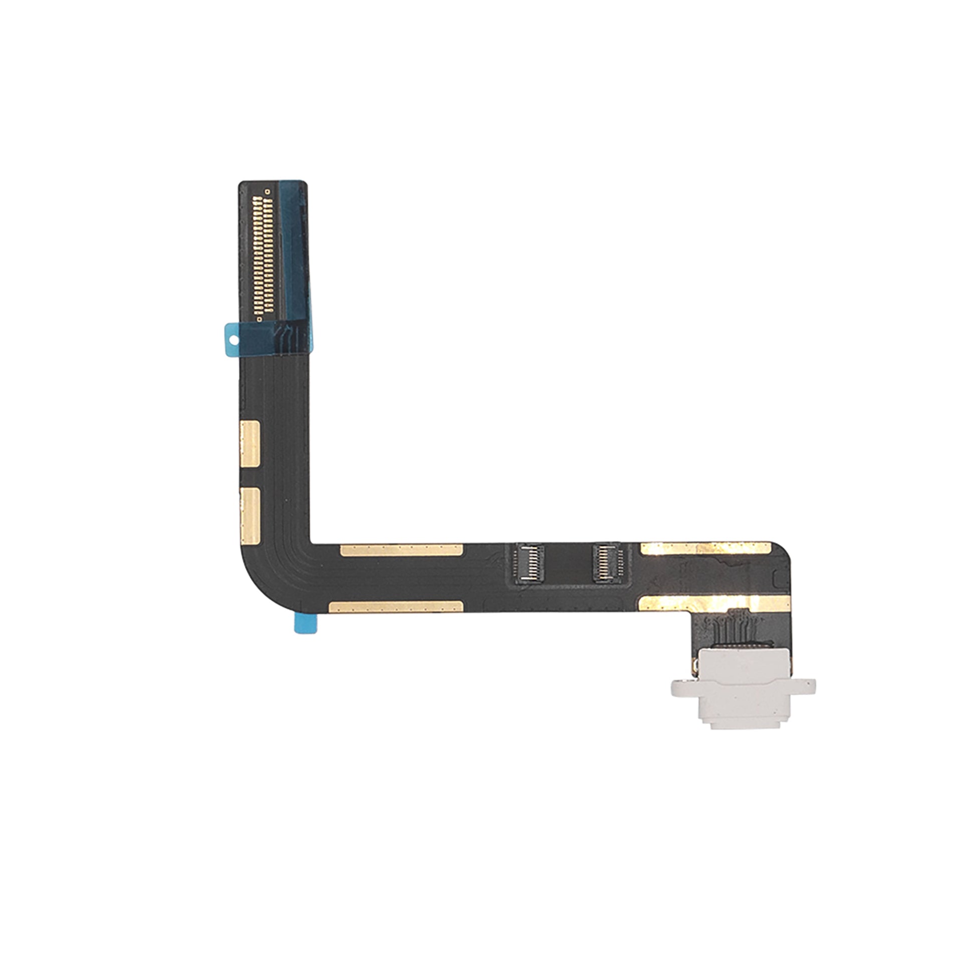 For Apple iPad 10.2 inch (2019, 2020, 2021) System Charging Flex White Pulled
