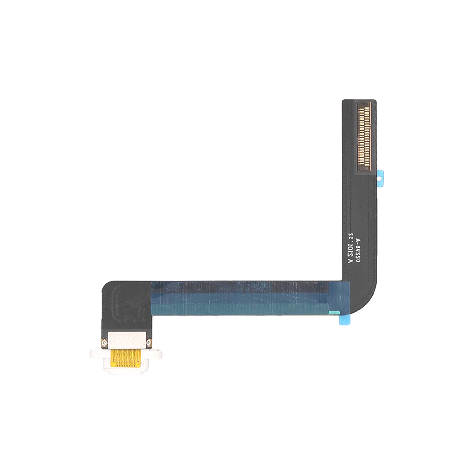 For Apple iPad 10.2 inch (2019, 2020, 2021) System Charging Flex White Pulled