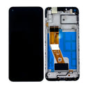 Samsung Galaxy M11 M115F Display And Digitizer With Frame Black Service Pack