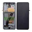 Samsung Galaxy S20 G980F, S20 5G G981F Display And Digitizer With Frame Cosmic Grey Pre-Assembled