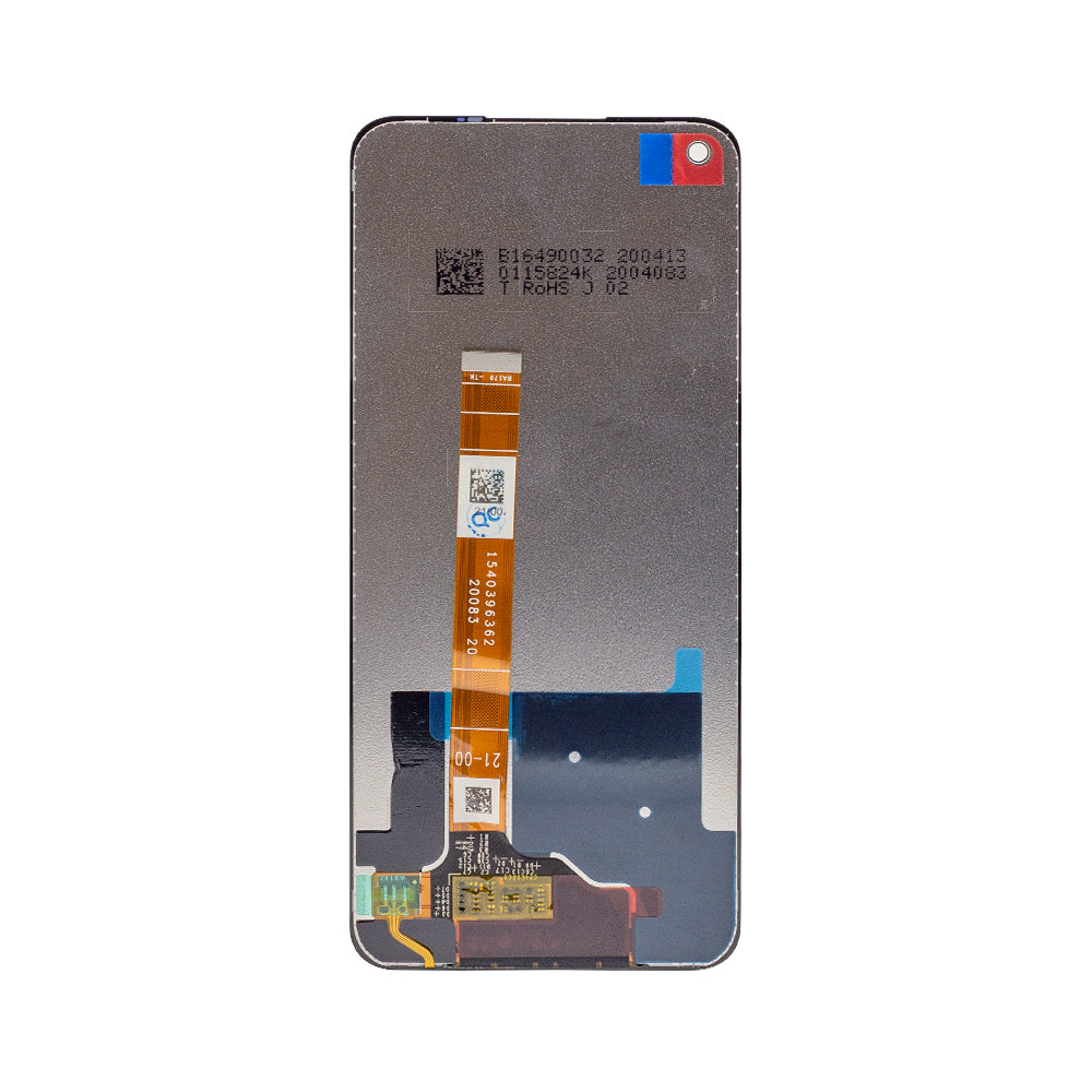 Realme 6 Display And Digitizer With Frame Black OEM