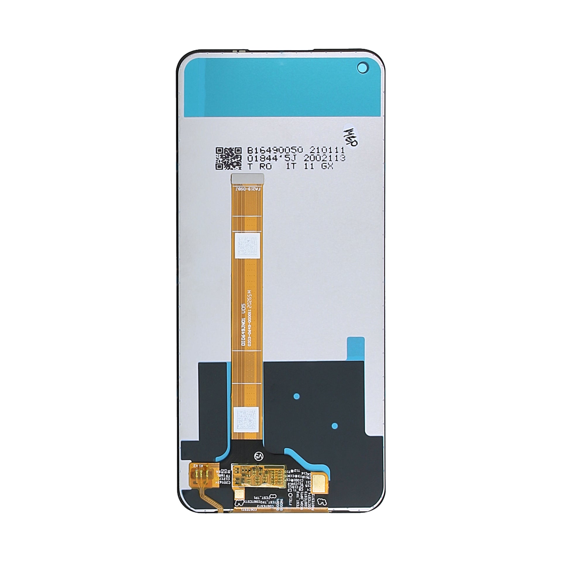 Realme 7 Display And Digitizer Without Frame Black OEM