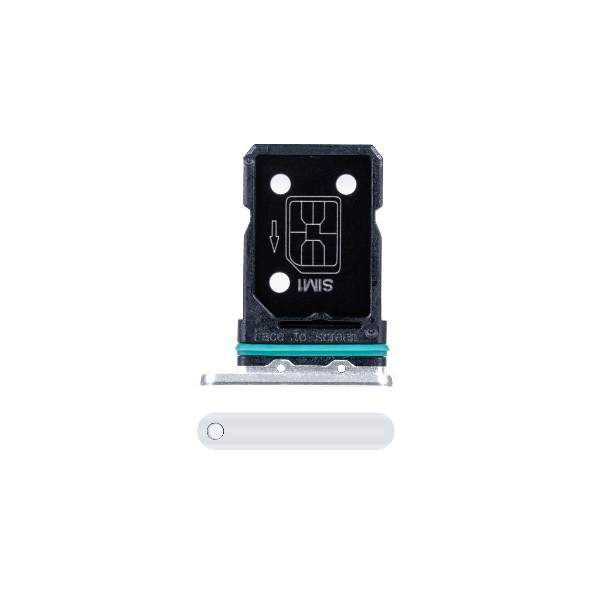 Oppo Find X5 Sim Card Holder White OEM
