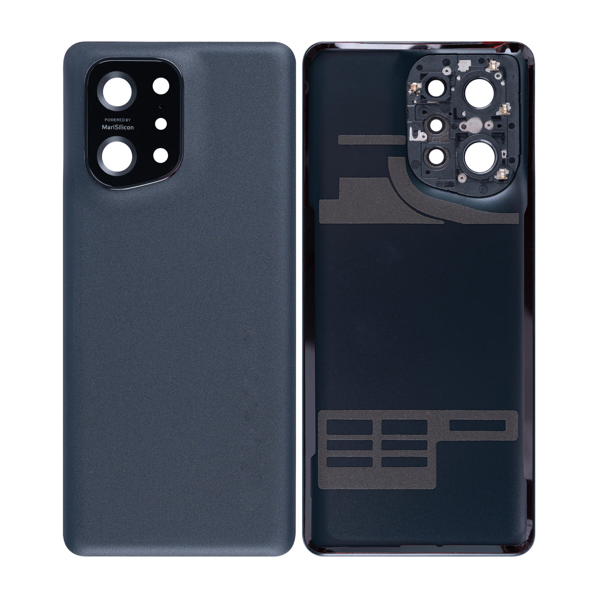 Oppo Find X5 Back Cover With Lens Black OEM