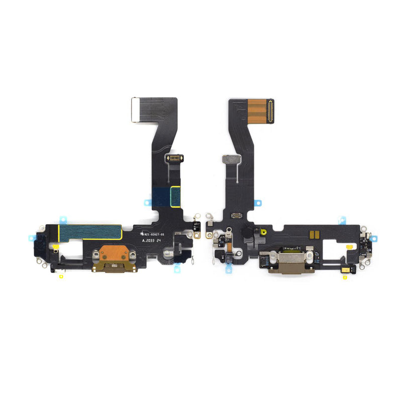 For Apple iPhone 12 Pro System Charging Flex Gold Pulled