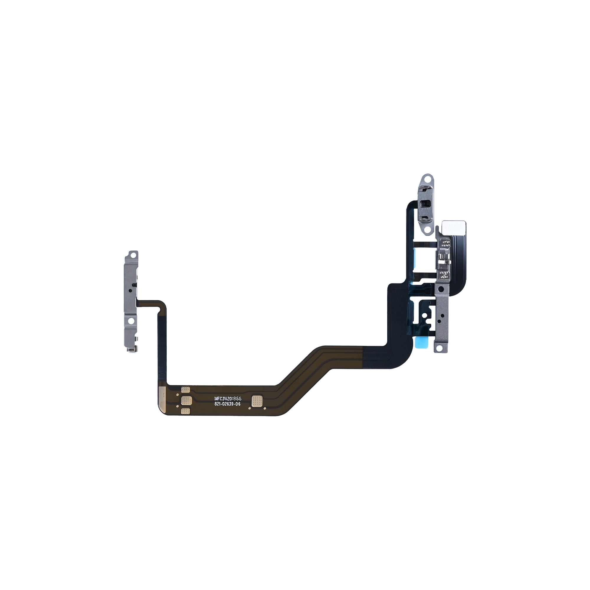 For Apple iPhone 12, 12 Pro Power And Volume Flex Pulled