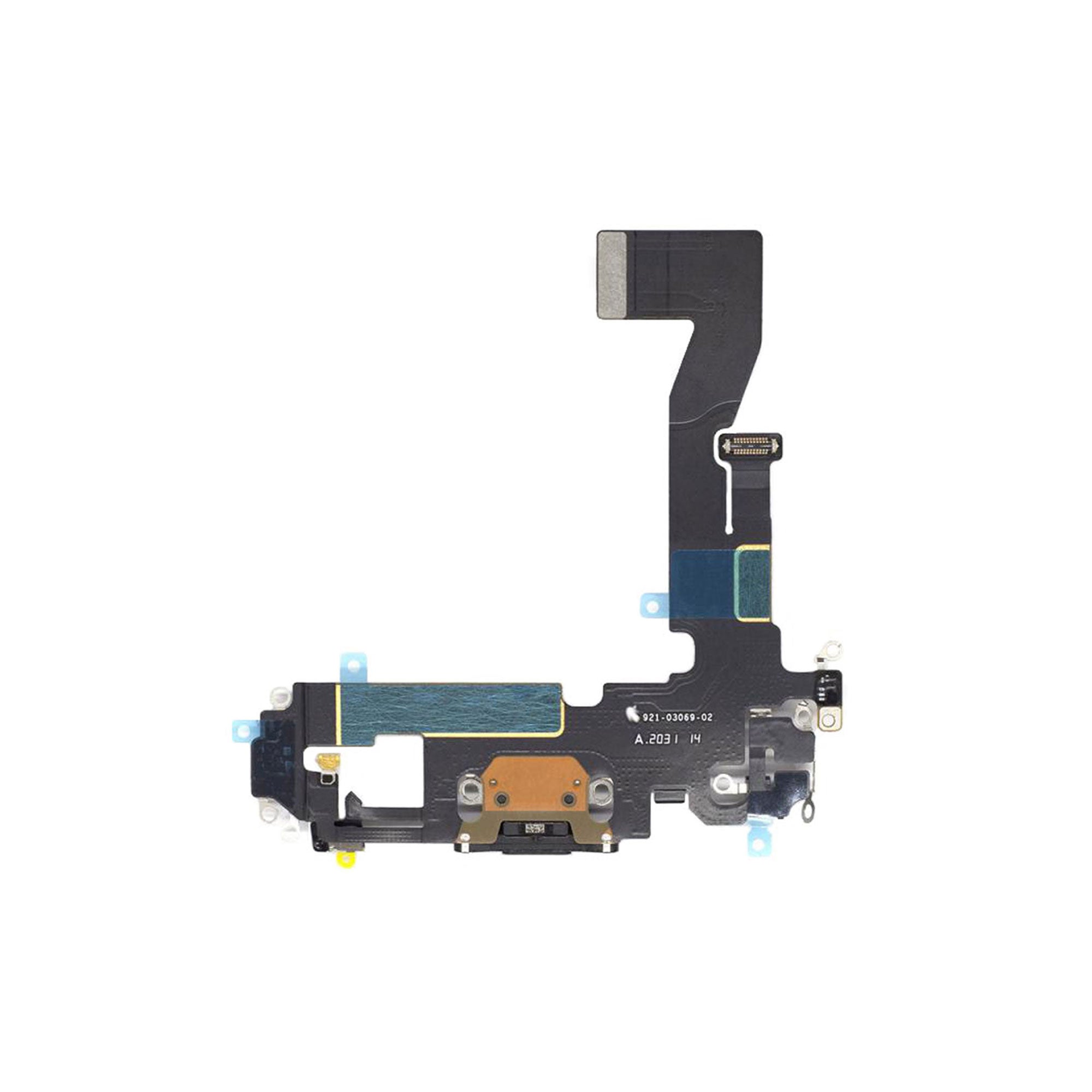 For Apple iPhone 12, 12 Pro System Charging Flex Black Pulled