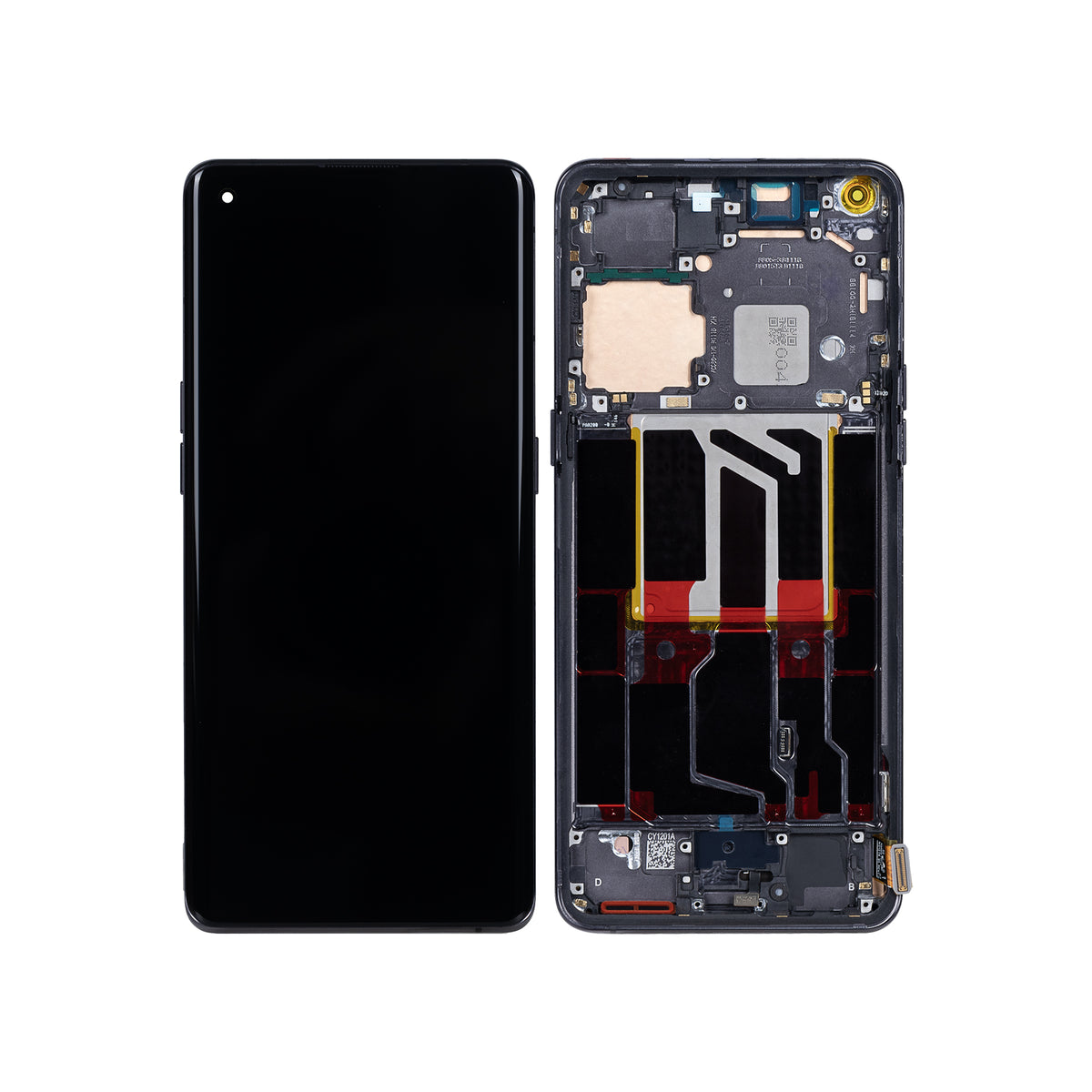 Oppo Find X5 Pro Display And Digitizer With Frame Ceramic Black OEM