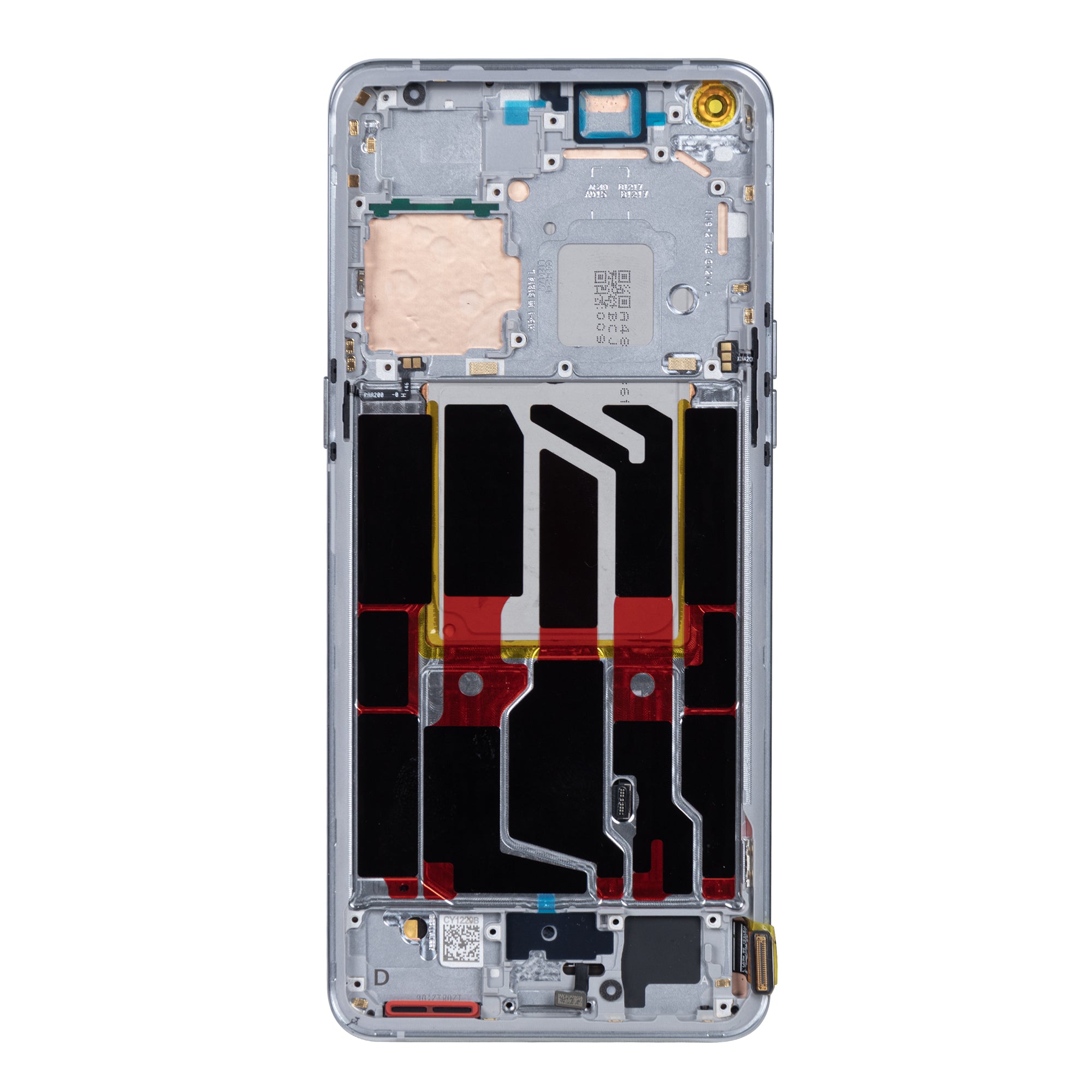 Oppo Find X5 Pro Display And Digitizer With Frame Ceramic White OEM
