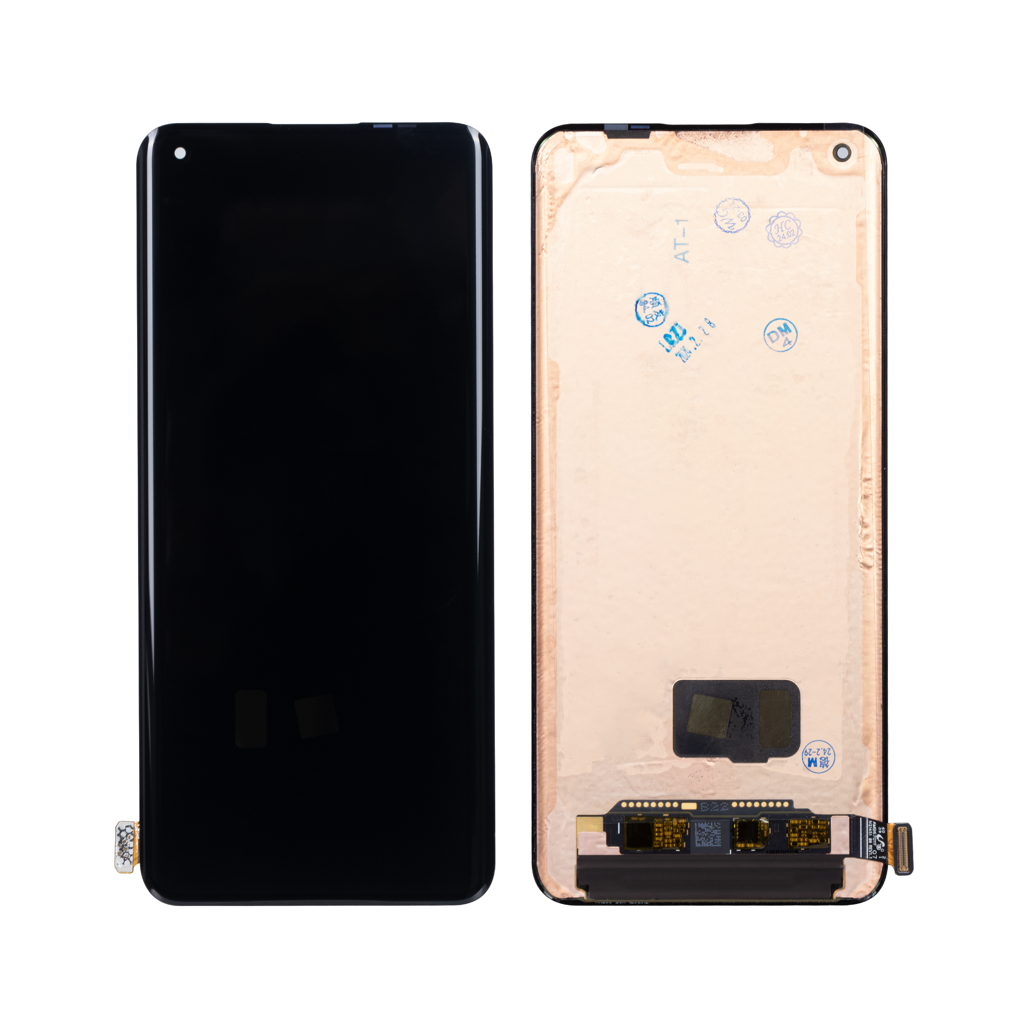 Oppo Find X5 Pro, OnePlus 10 Pro Display And Digitizer Without Frame Black OEM