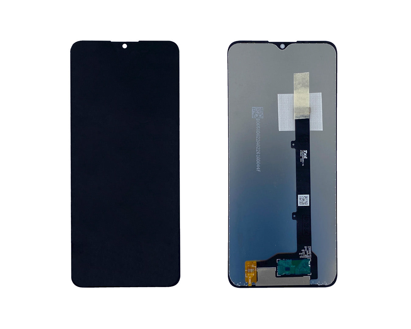 ZTE Blade A51 Display And Digitizer Without Frame Black OEM