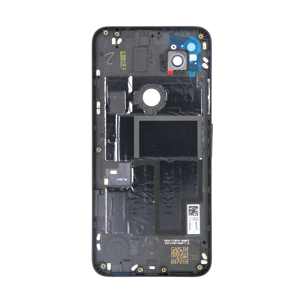 Google Pixel 4a G025J Back Cover With Lens Just Black OEM