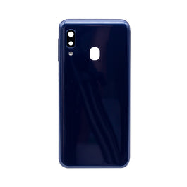 Samsung Galaxy A20e A202F Back Cover With Lens Blue OEM