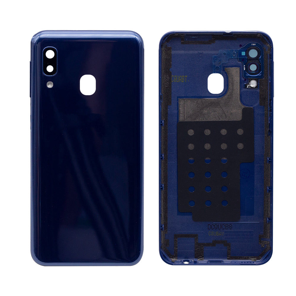Samsung Galaxy A20e A202F Back Cover With Lens Blue OEM