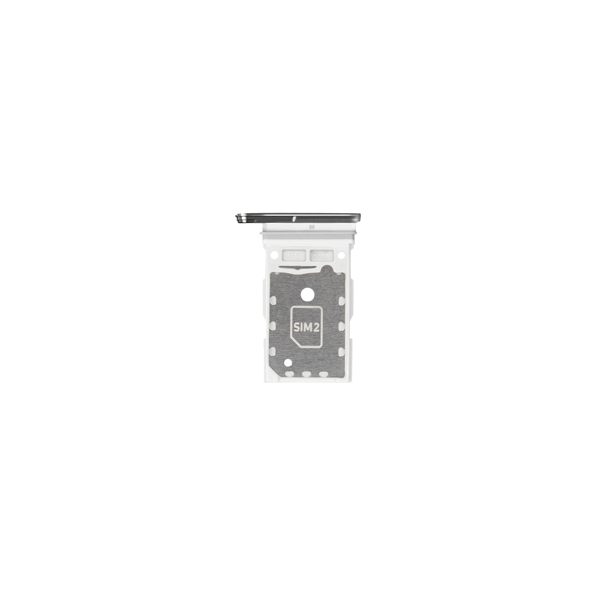 Samsung Galaxy S23 S911B, S23 Plus S916B Sim Card Holder Graphite OEM