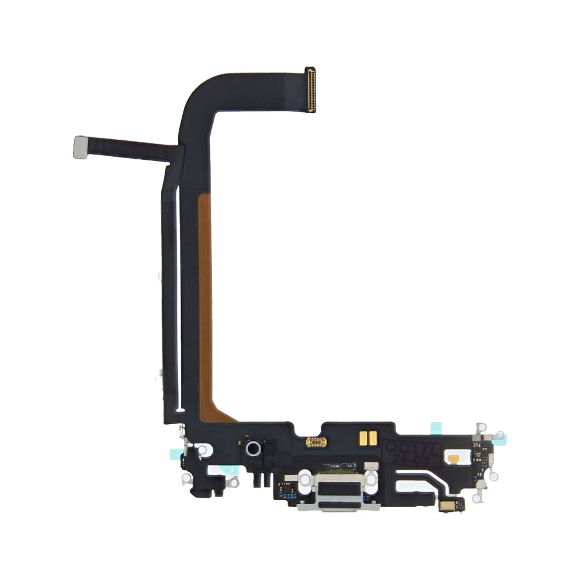 For Apple iPhone 13 Pro Max System Charging Flex Silver Pulled