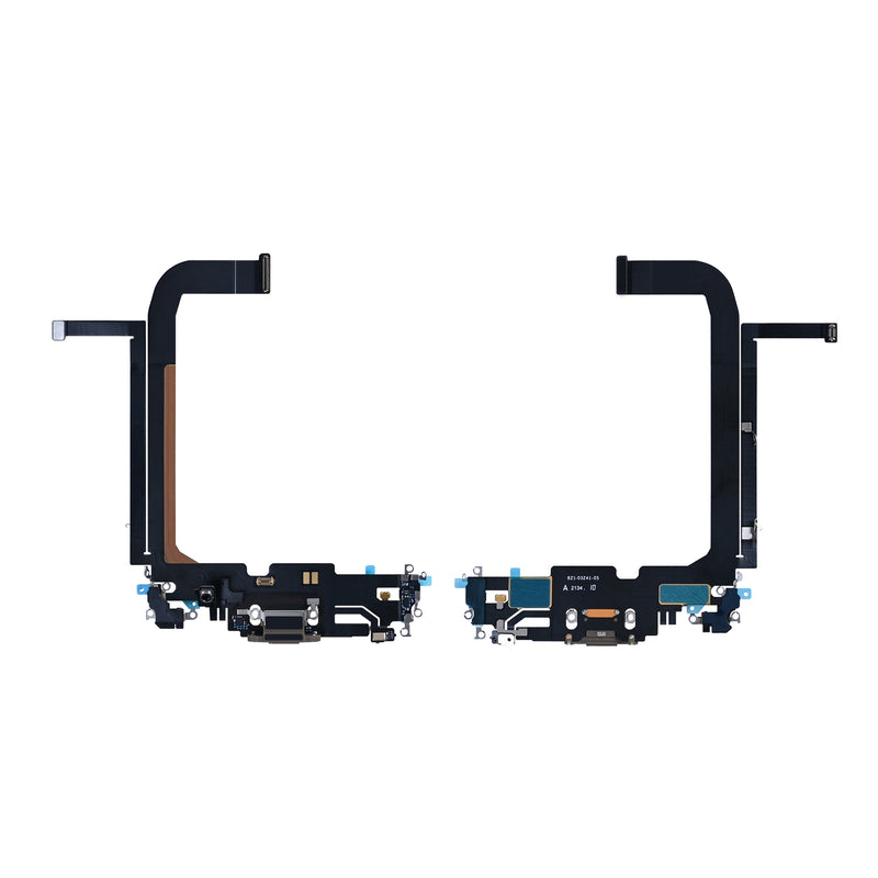 For Apple iPhone 13 Pro Max System Charging Flex Gold Pulled