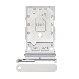Samsung Galaxy S23 Ultra S918B Sim Card Holder Silver OEM
