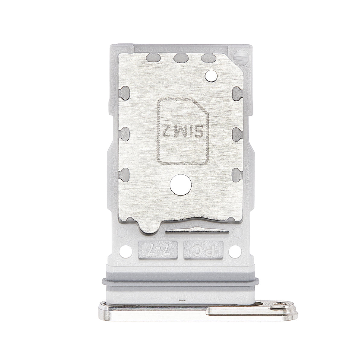 Samsung Galaxy S23 Ultra S918B Sim Card Holder Silver OEM