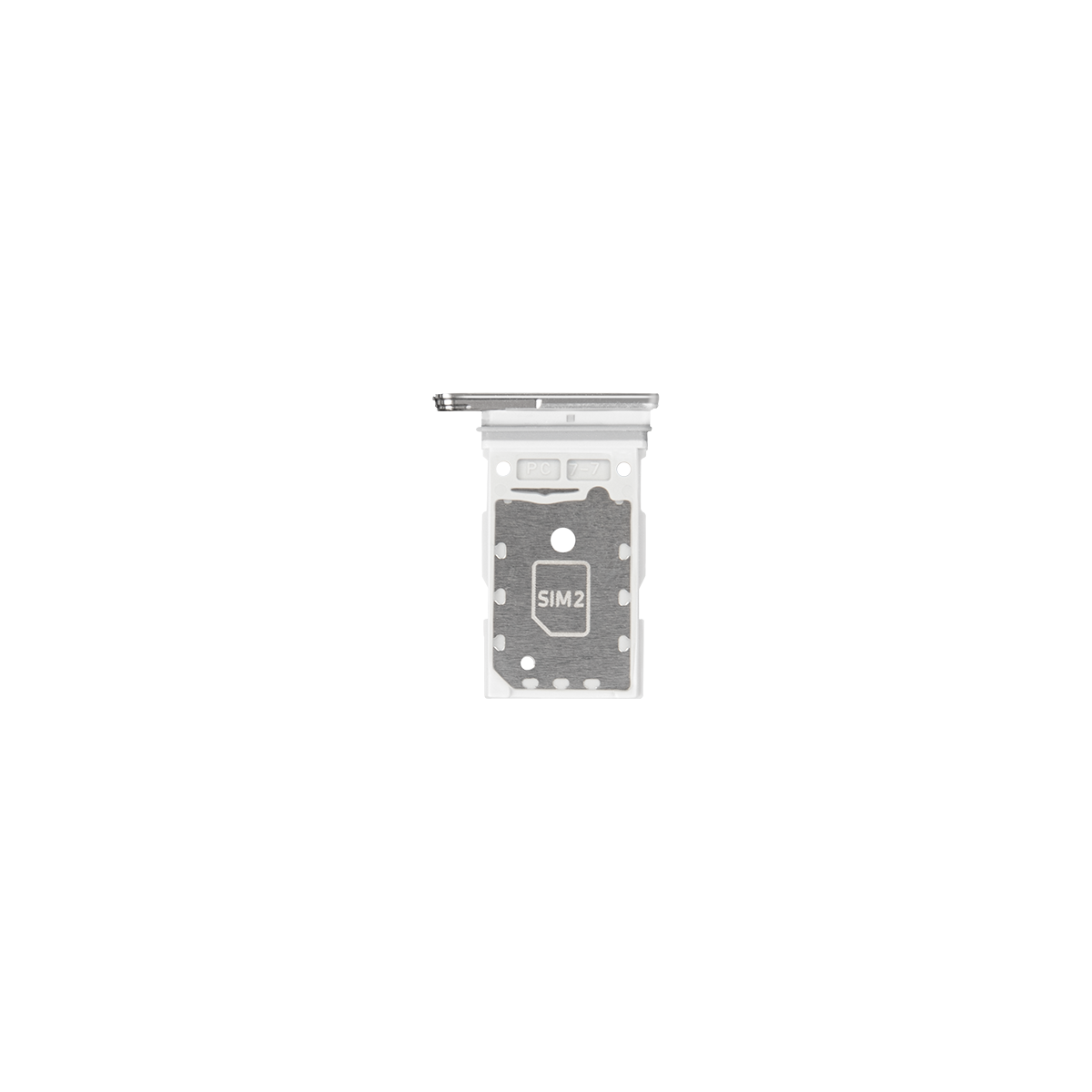 Samsung Galaxy S23 Ultra S918B Sim Card Holder Silver OEM