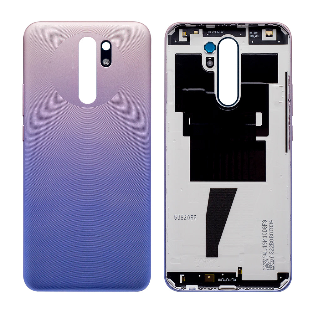Xiaomi Redmi 9 Back Cover Without Lens Pink, Blue OEM