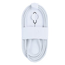 For Apple iPhone 15 USB-C to USB-C Cable 100cm 60W Woven White Bulk
