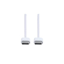 For Apple iPhone 15 USB-C to USB-C Cable 100cm 60W Woven White Bulk