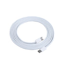 For Apple iPhone 15 USB-C to USB-C Cable 100cm 60W Woven White Bulk