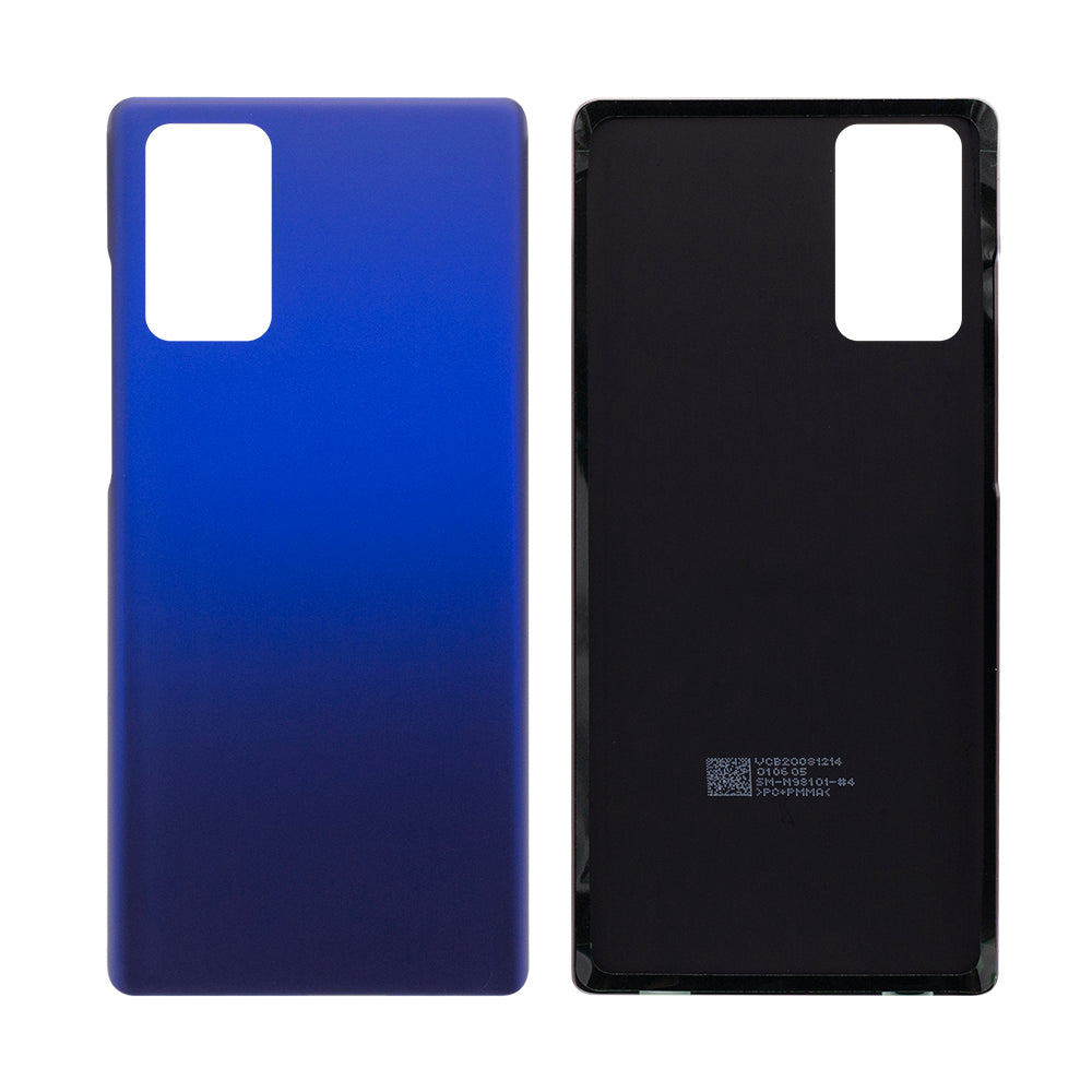 Samsung Galaxy Note 20 N980F Back Cover Without Lens Mystic Blue OEM