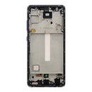 Samsung Galaxy A52 A525F, A52 5G A526B Display And Digitizer With Frame Awesome Violet Service Pack