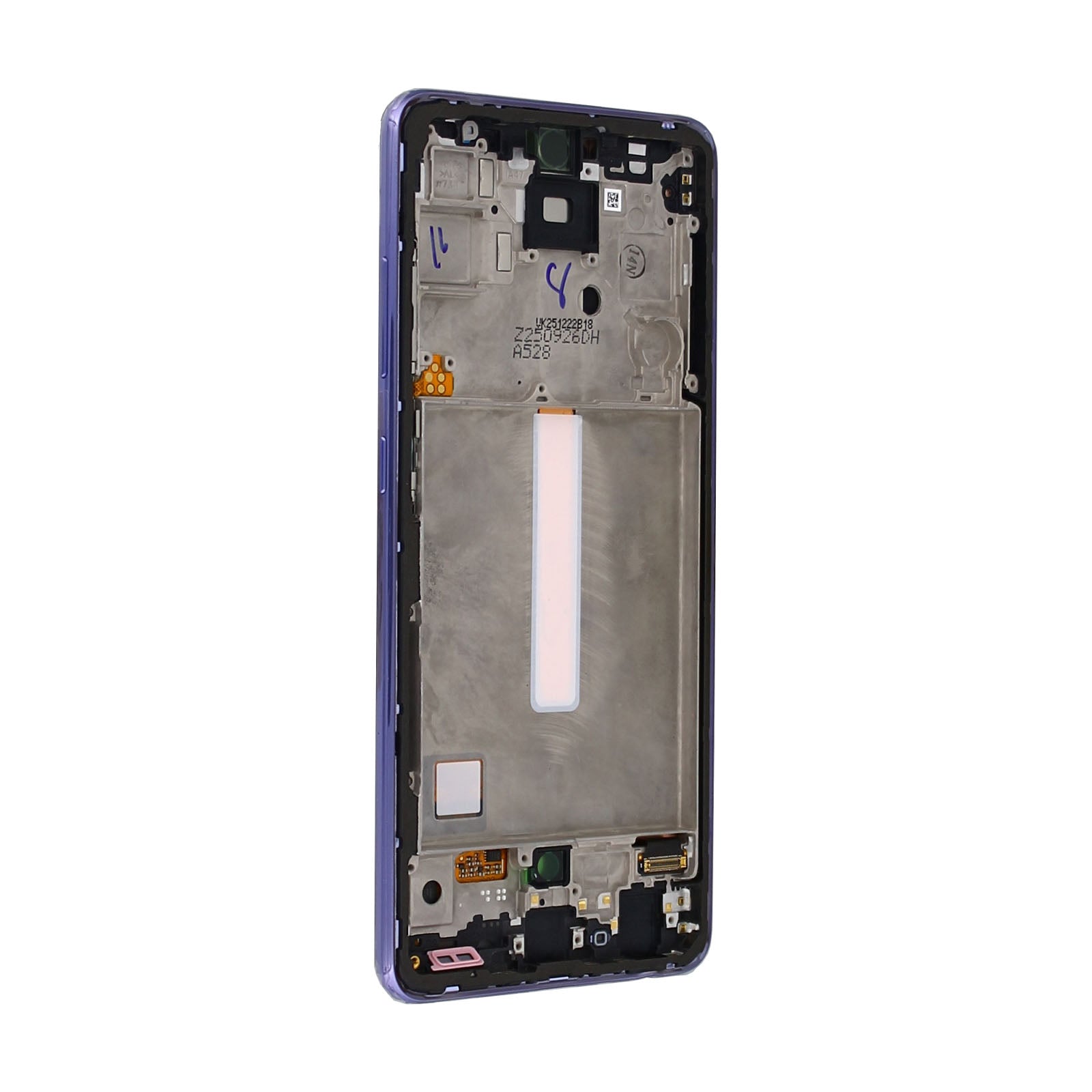 Samsung Galaxy A52 A525F, A52 5G A526B Display And Digitizer With Frame Awesome Violet Service Pack