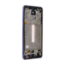 Samsung Galaxy A52 A525F, A52 5G A526B Display And Digitizer With Frame Awesome Violet Service Pack