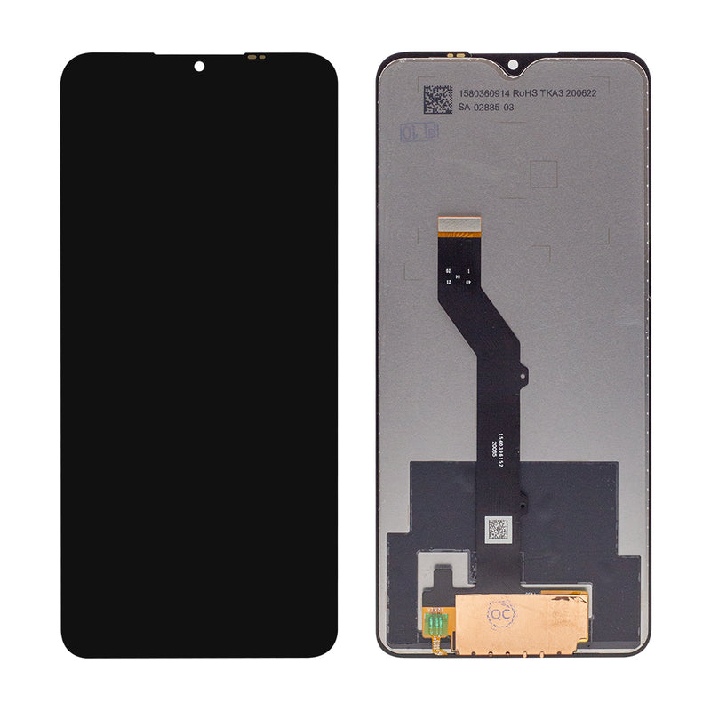 Nokia 5.3 Display And Digitizer Without Frame Black OEM