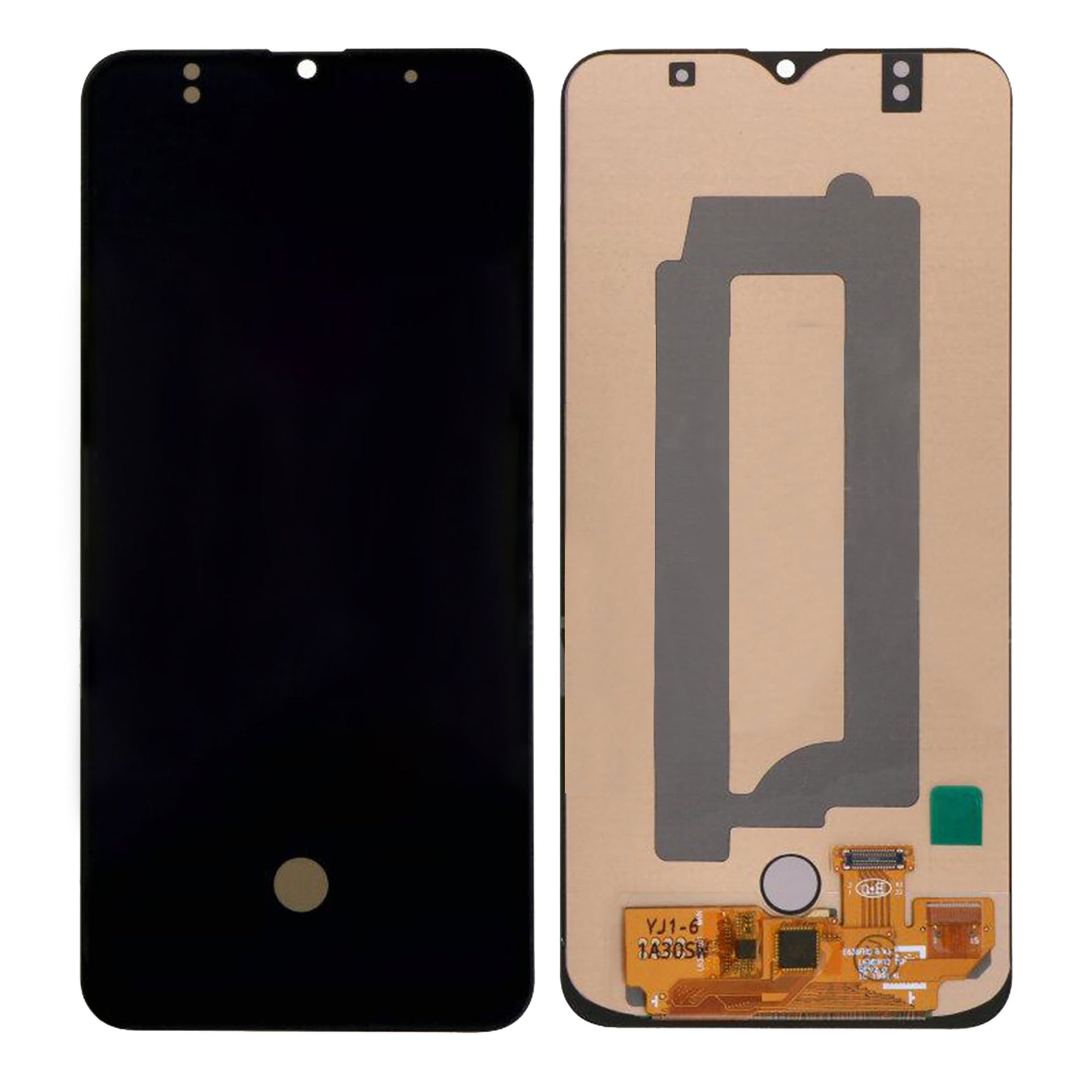 Samsung Galaxy A30s A307F Display And Digitizer Without Frame Black Soft-OLED