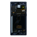 Samsung Galaxy Note 10 N970F Display And Digitizer With Frame Aura Black Service Pack
