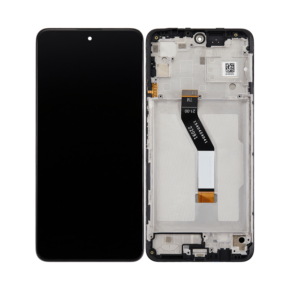 Xiaomi Poco M4 Pro 5G Display And Digitizer With Frame Power Black OEM