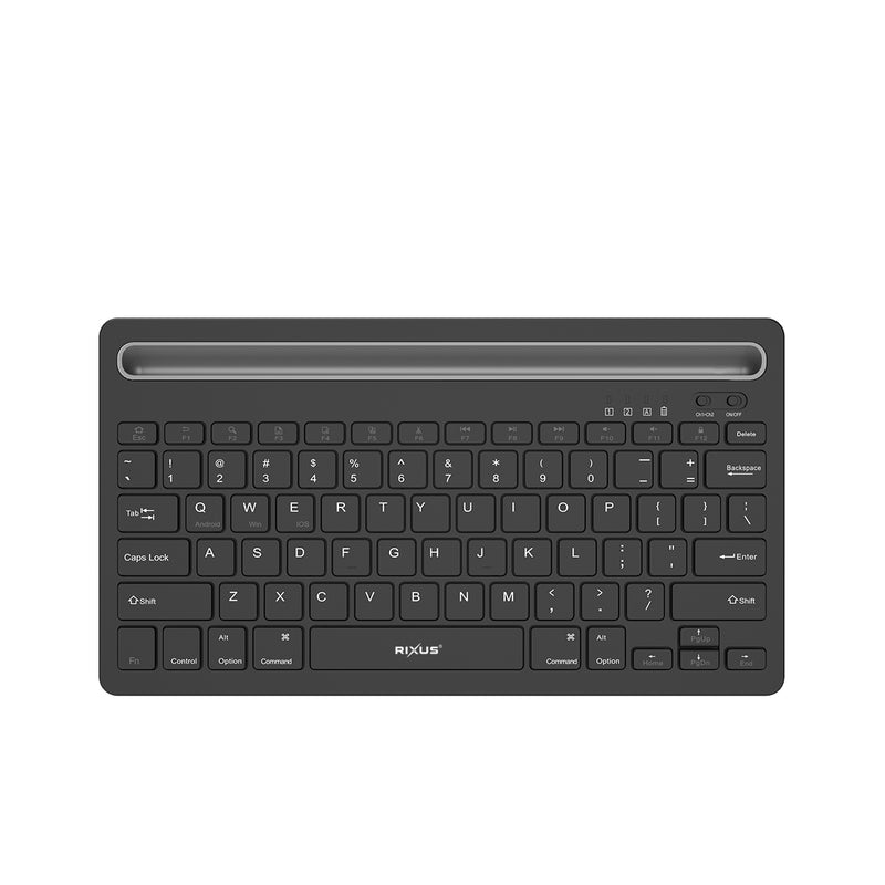 Rixus RXWK01 Universal Ultra Slim And Compact Bluetooth Keyboard