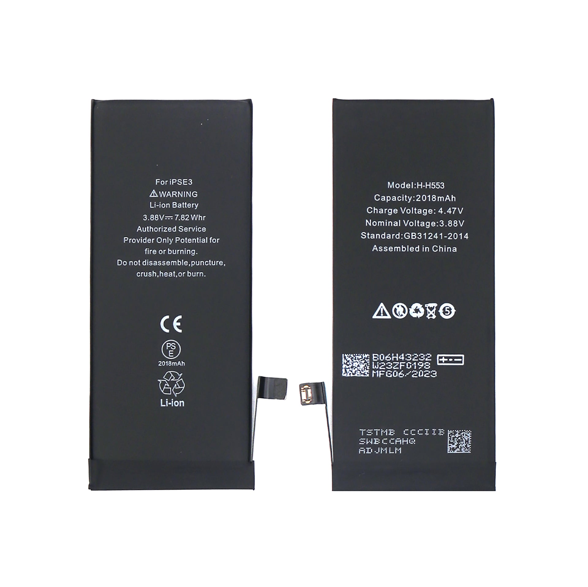 For Apple iPhone SE (2022) Battery With TI-Chip OEM