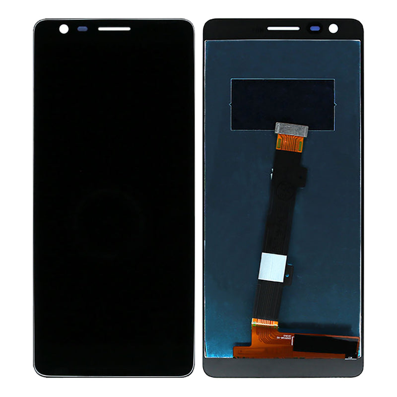 Nokia 3.1 (2018) Display And Digitizer Without Frame Black OEM