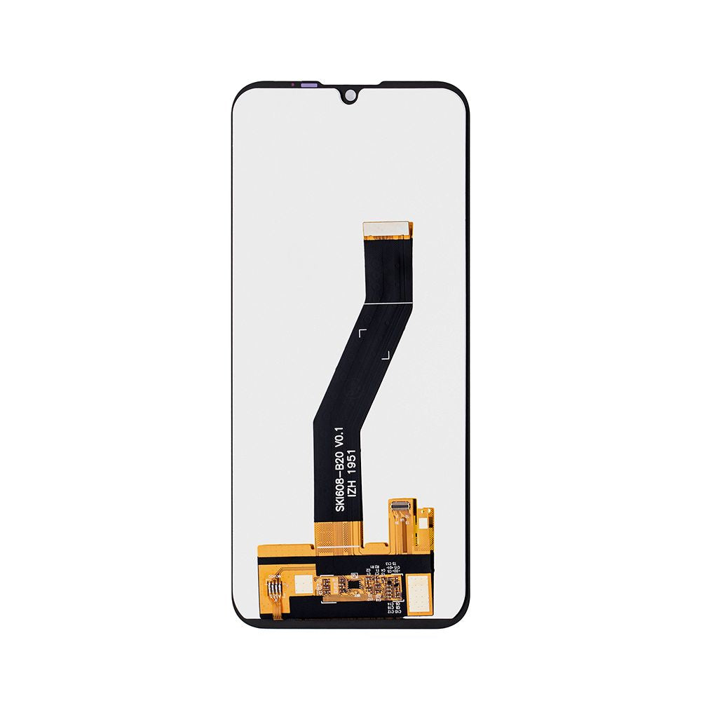 Motorola Moto E6i Display And Digitizer Without Frame Black OEM